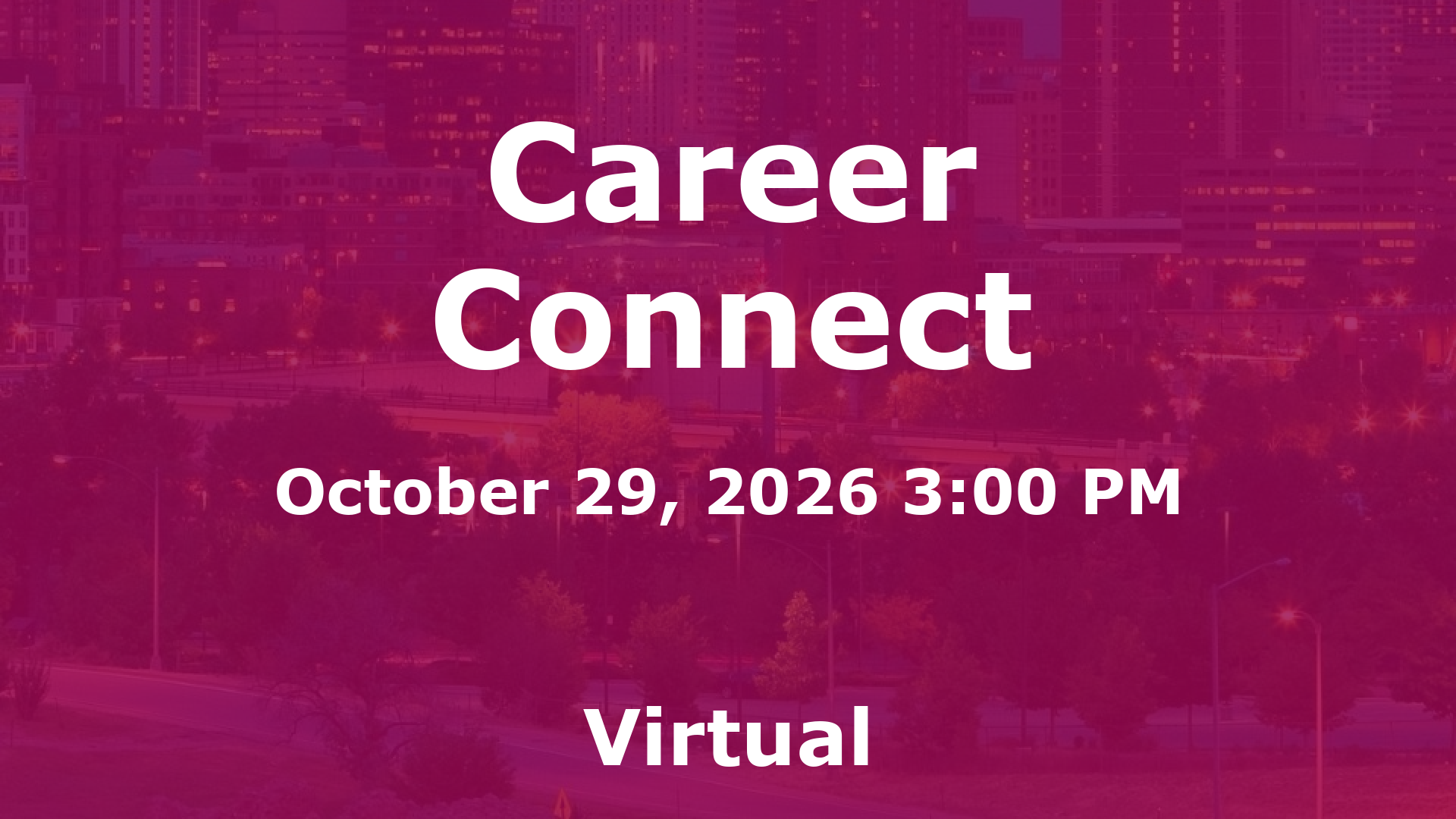 Career Connect event image